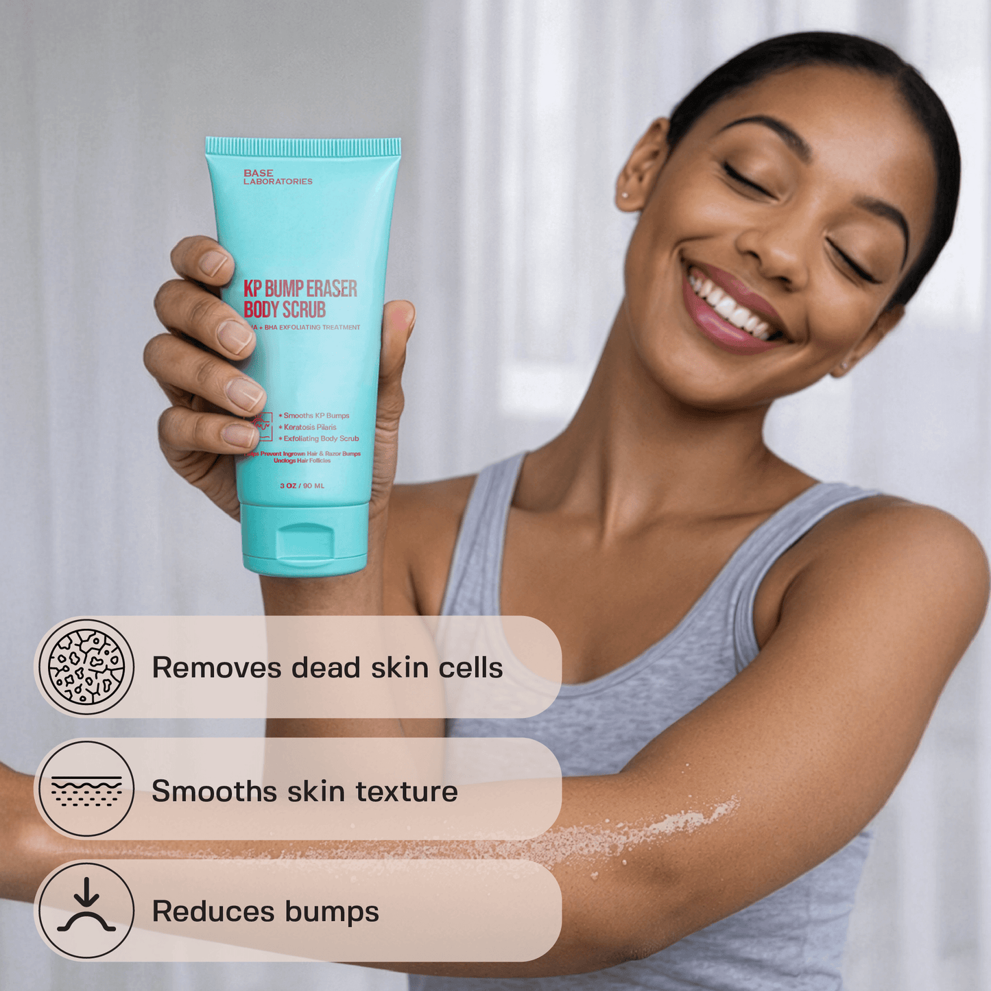 KP Bump Eraser Body Scrub Base Laboratories 