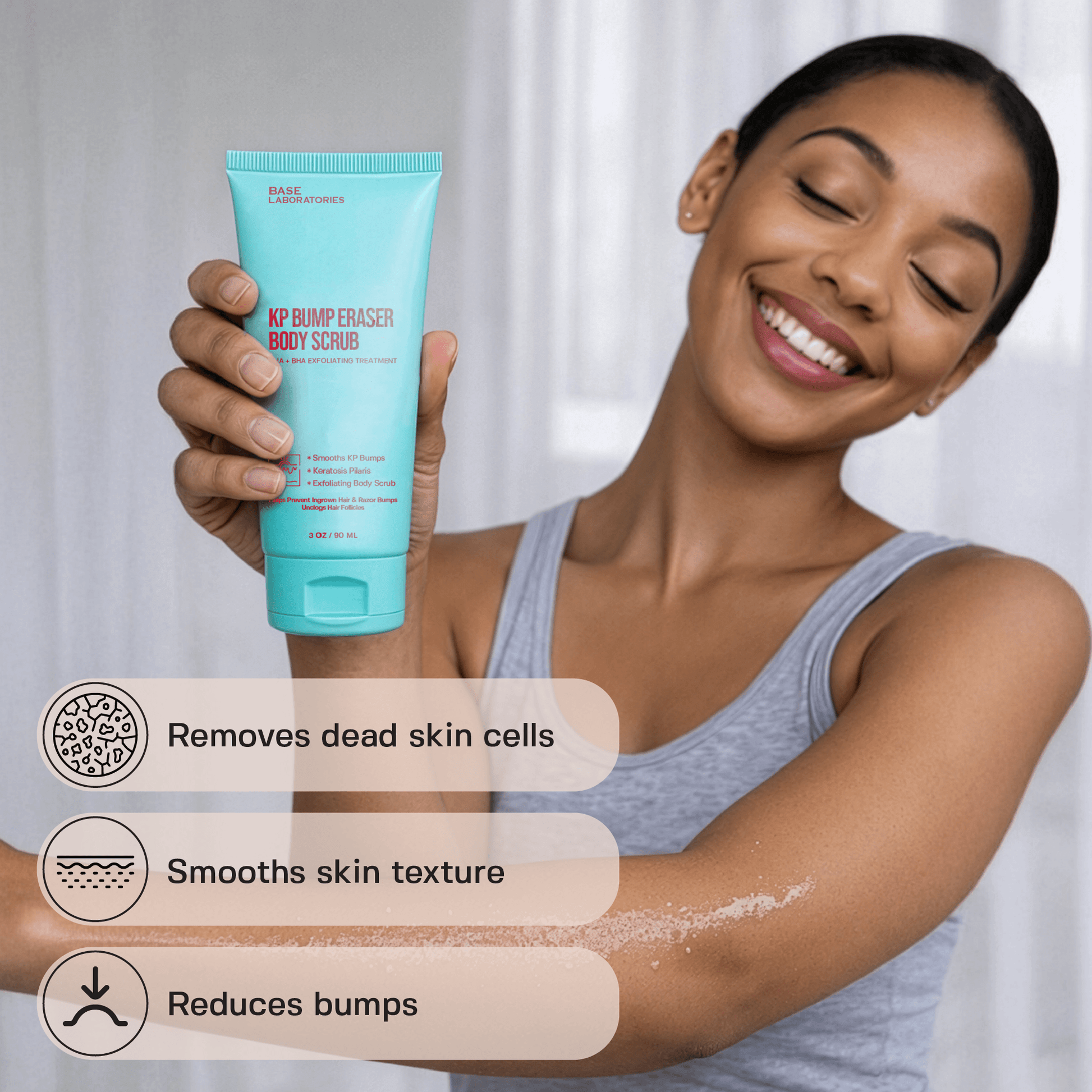 KP Bump Eraser Body Scrub Base Laboratories 