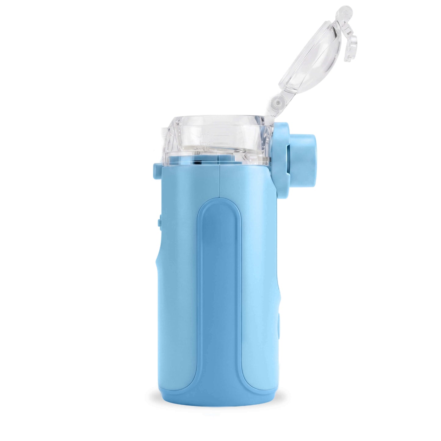 Mesh Nebulizer + 7% Hypertonic Saline Vials Bundle — Portable Fine Mist Device with 25 Single-Use Vials