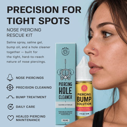 Nose Piercing Rescue Kit Bundle Base Laboratories 