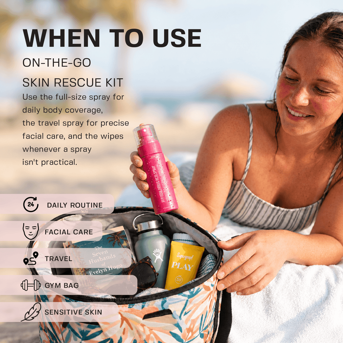 On-the-Go Skin Rescue Kit Bundle Base Laboratories 