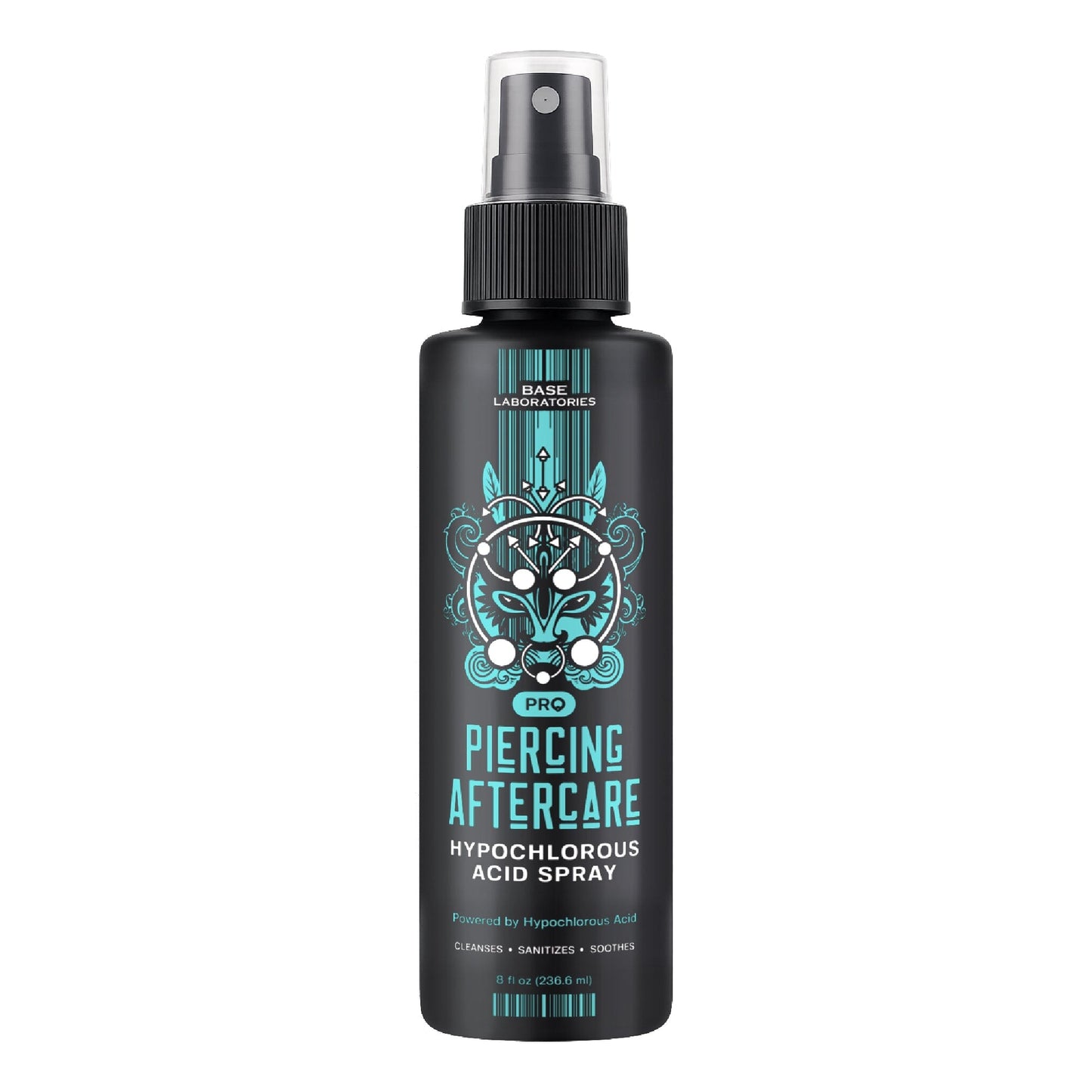 Piercing Aftercare Hypochlorous Acid Spray Topical Base Laboratories 