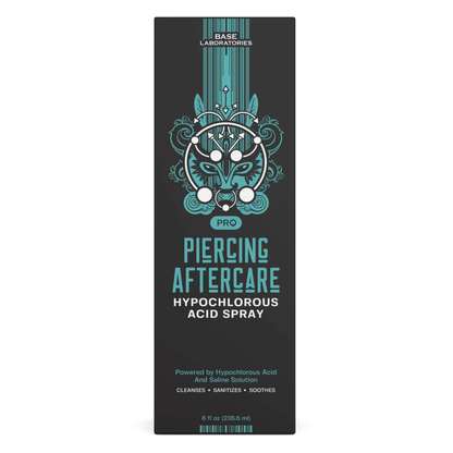 Piercing Aftercare Hypochlorous Acid Spray Topical Base Laboratories 