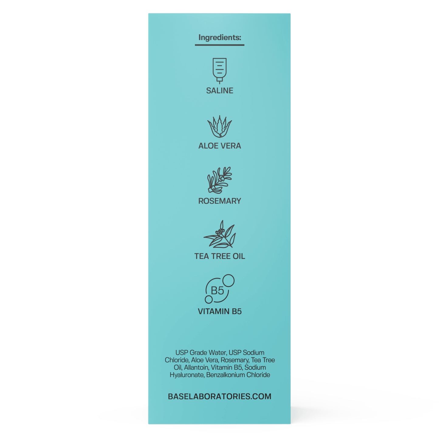 Piercing Aftercare Spray Topical Base Laboratories 