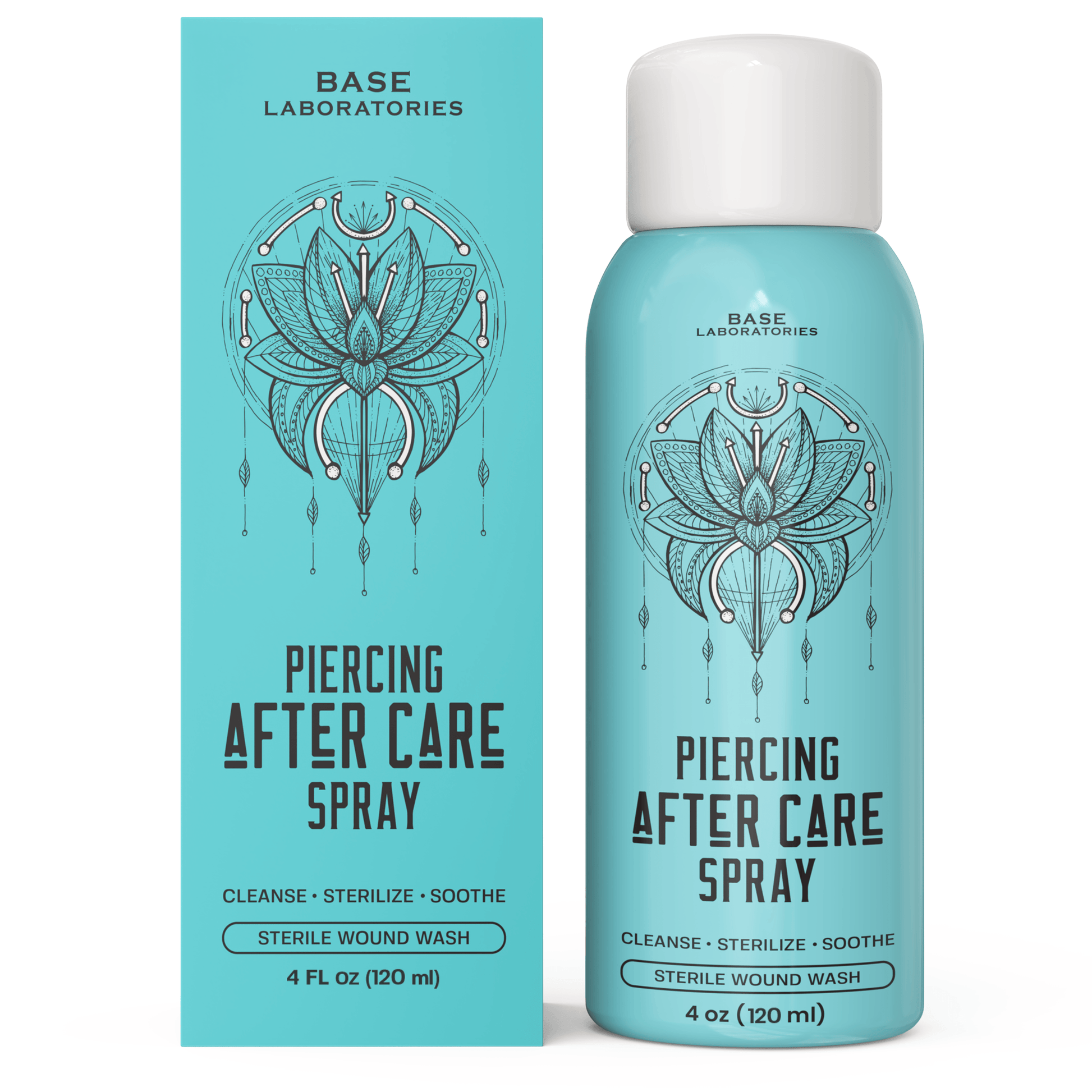 Piercing Aftercare Spray Topical Base Laboratories 