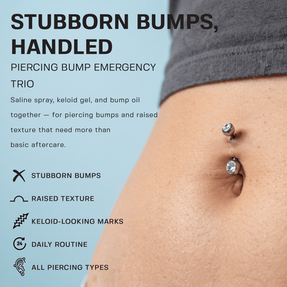 Piercing Bump Emergency Trio Bundle Base Laboratories 