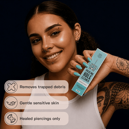 Piercing Hole Cleaner Ear Floss Piercing Base Laboratories 