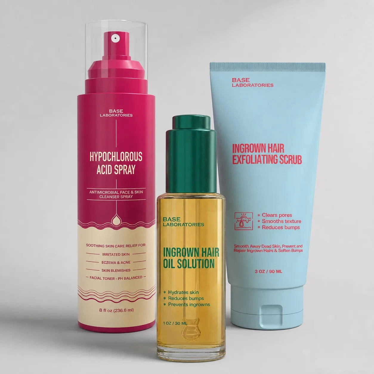 Post-Shave Recovery Trio Base Laboratories 