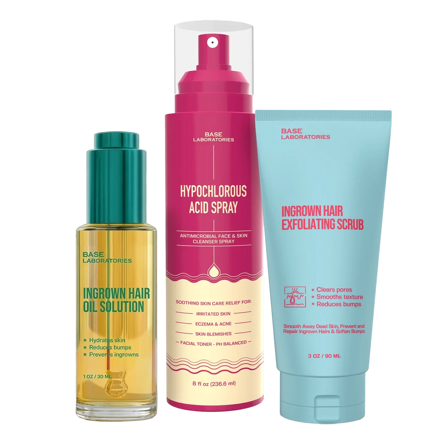 Post-Shave Recovery Trio Base Laboratories 