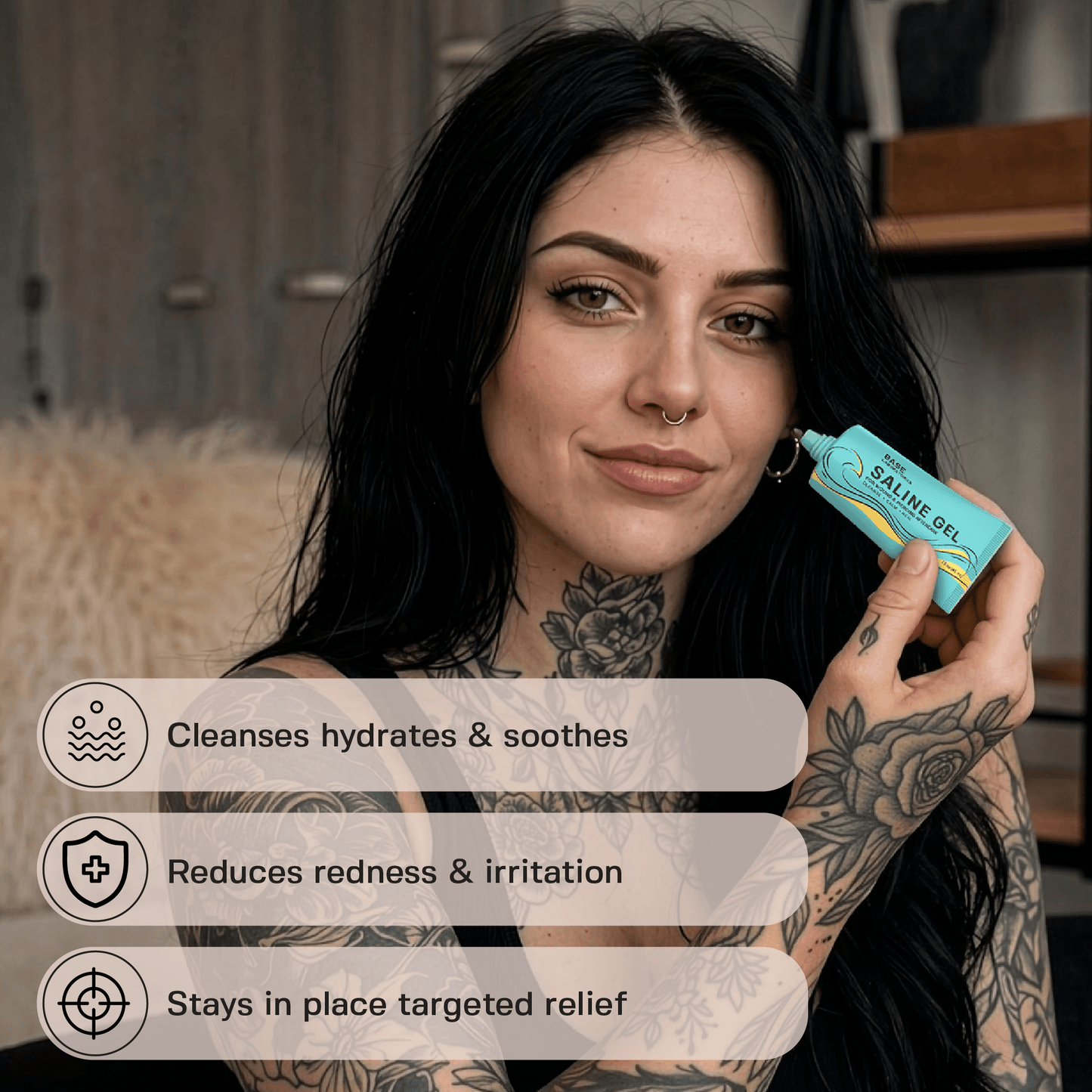 Saline Gel Piercing Base Laboratories 