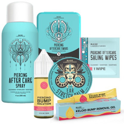Ultimate Piercing Aftercare + Stretch Collection Bundle Base Laboratories 