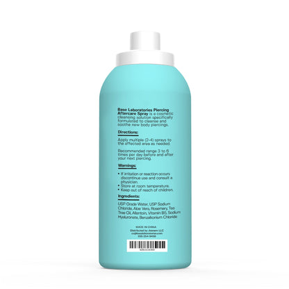 2 Pack - Piercing Aftercare Spray - Soothes & Cleanses All Piercing Types - 4oz Topical baselaboratories 