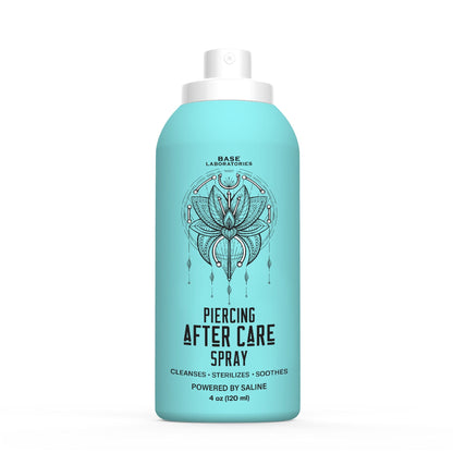 2 Pack - Piercing Aftercare Spray - Soothes & Cleanses All Piercing Types - 4oz Topical baselaboratories 
