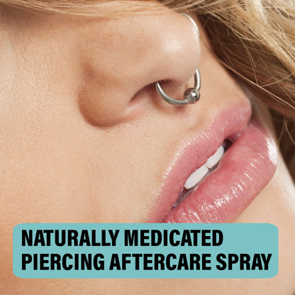 2 Pack - Piercing Aftercare Spray - Soothes & Cleanses All Piercing Types - 4oz Topical baselaboratories 