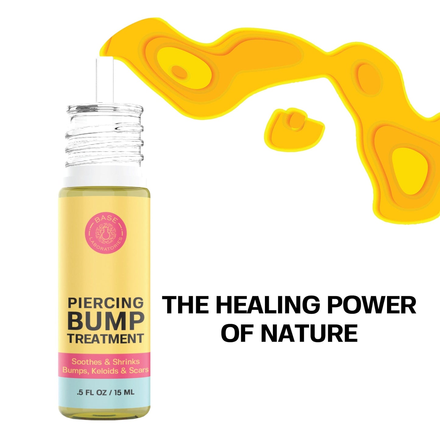 2 Pack - Piercing Bump Treatment - Bump, Keloid & Scar Relief Oil Topical baselaboratories 