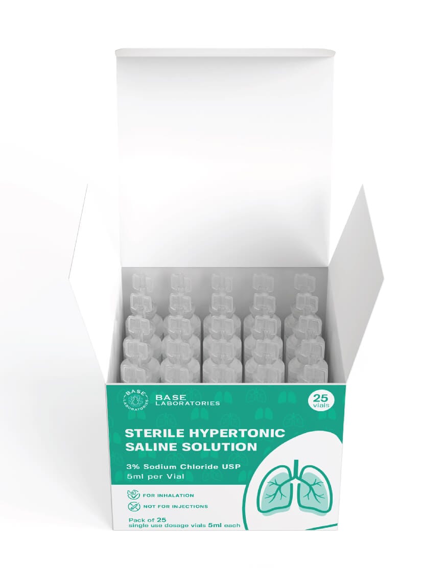 Hypertonic 3 Saline Solution For Inhalation For Nebulizer Machine Hypertonic 3 saline solution for inhalation for nebulizer machine