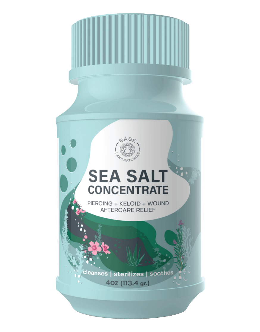 SEA SALT CONCENTRATE - PIERCING & WOUND WASH HEALING Topical baselaboratories 