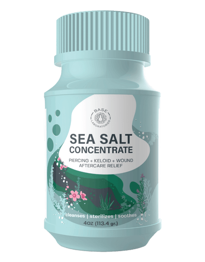 SEA SALT CONCENTRATE - PIERCING & WOUND WASH HEALING Topical baselaboratories 