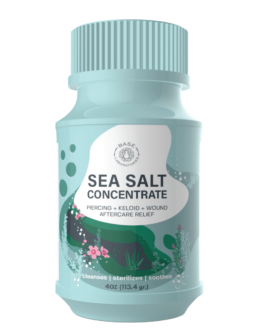 SEA SALT CONCENTRATE - PIERCING & WOUND WASH HEALING Topical baselaboratories 